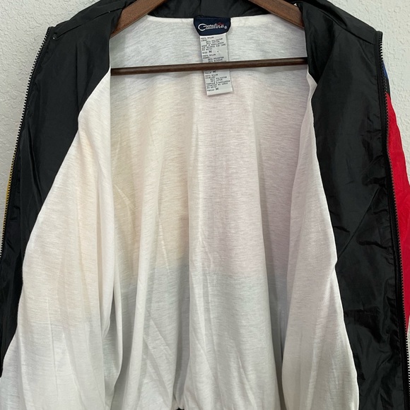 Catalina Retro Gorpcore Color Block Windbreaker Jacket - Picture 10 of 14